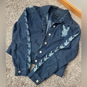 Playboy Womens jean jacket